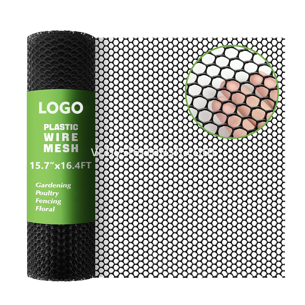 Custom Logo Plastic Mesh